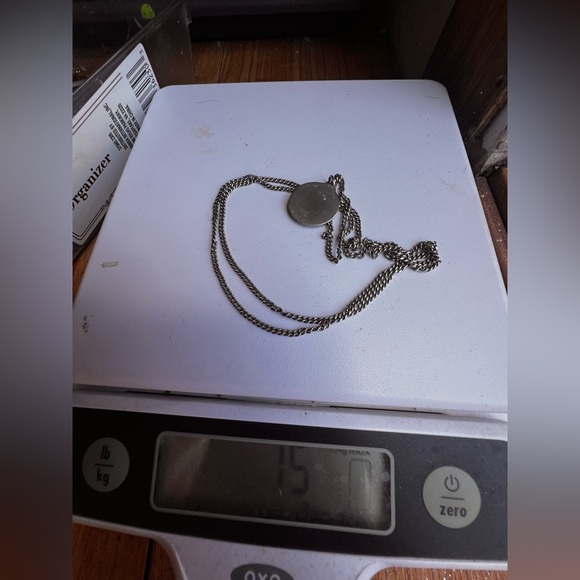 Sterling Silver Patron Saint Medal Necklace Protection Catholic Jewelry - Picture 3 of 9